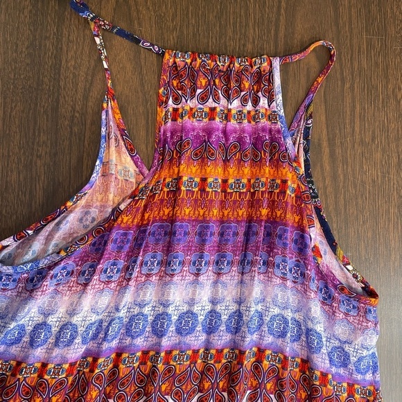 It Girl tank Multicolor Stripe Sz L - Picture 6 of 16